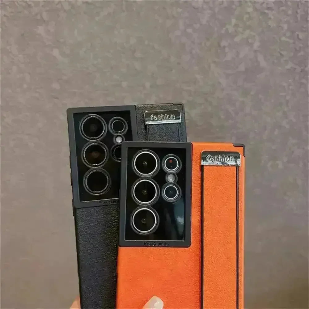 Silicon Lens Protection Phone Cover (For Samsung) - Bear Hugs