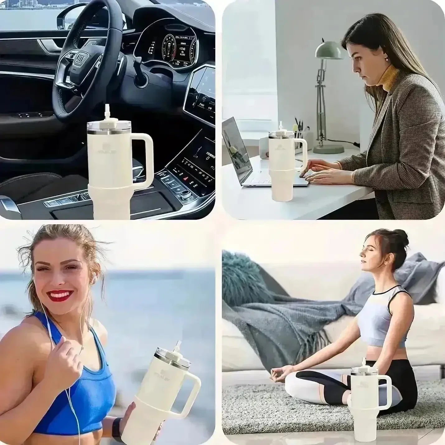 Silicone Boot For Stanley 40oz Tumbler - Bear Hugs