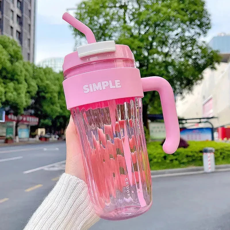 Simple Durable Plastic Tumbler (900 ml) - Bear Hugs