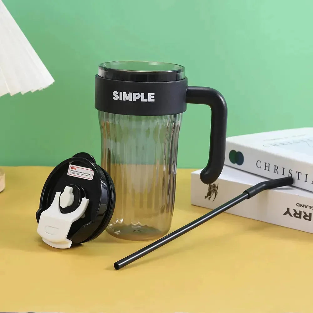 Simple Durable Plastic Tumbler (900 ml) - Bear Hugs