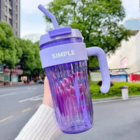 Simple Durable Plastic Tumbler (900 ml) - Bear Hugs