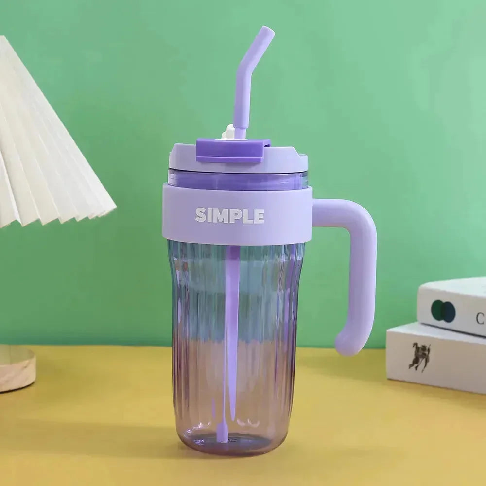 Simple Durable Plastic Tumbler (900 ml) - Bear Hugs