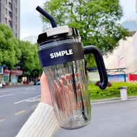 Simple Durable Plastic Tumbler (900 ml) - Bear Hugs