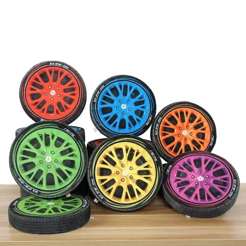 Simulation Tire 3D Wheel Cushion - Bear Hugs