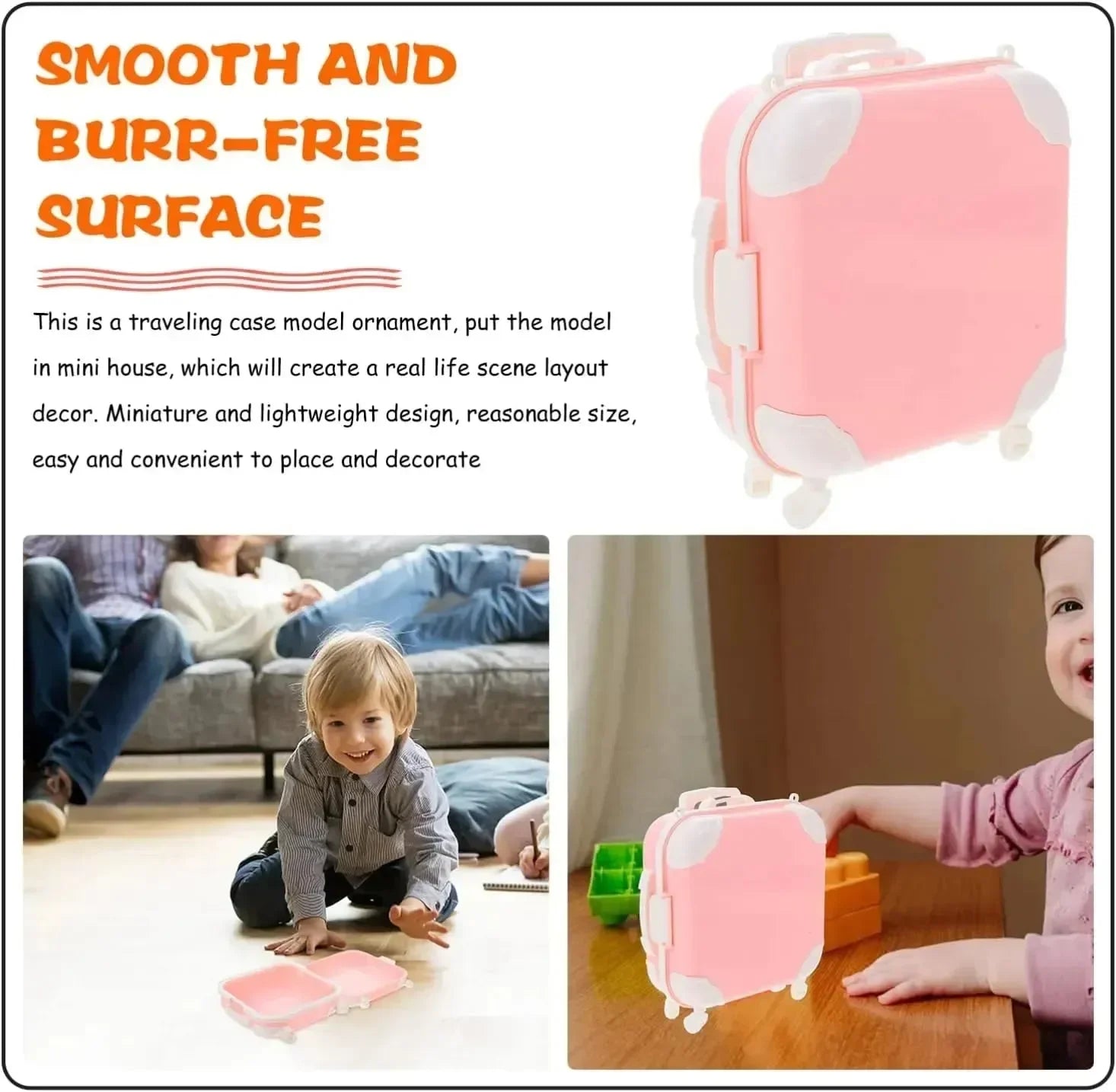 Simulation Trolley Suitcase Mini Lunch Box - Bear Hugs