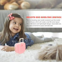 Simulation Trolley Suitcase Mini Lunch Box - Bear Hugs