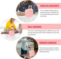 Simulation Trolley Suitcase Mini Lunch Box - Bear Hugs