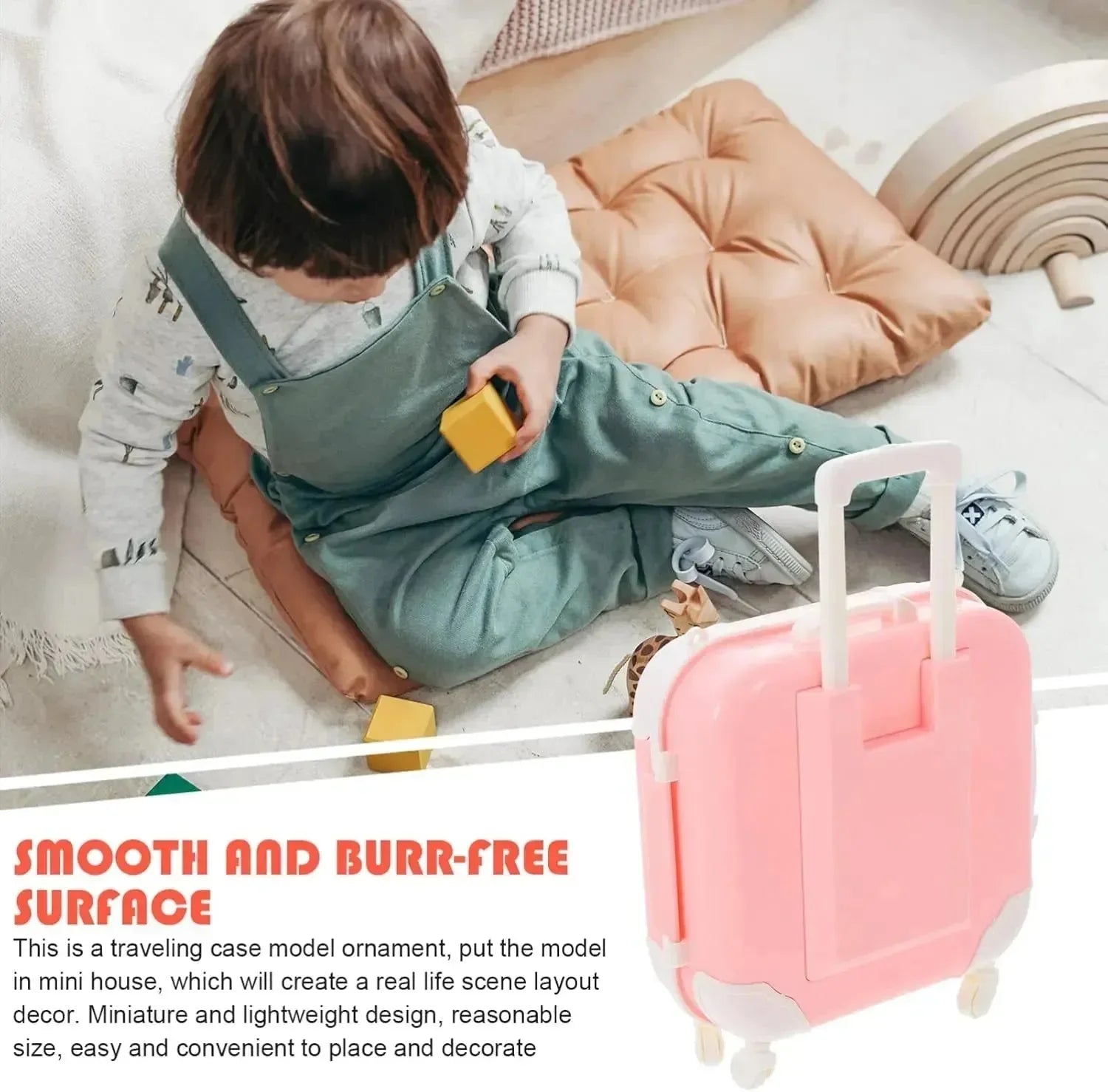 Simulation Trolley Suitcase Mini Lunch Box - Bear Hugs