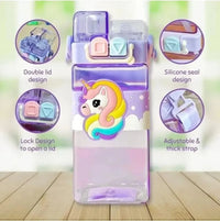 Sip 'n' Spout Cartoon Water Bottle (520 ml) - Bear Hugs