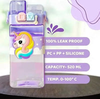 Sip 'n' Spout Cartoon Water Bottle (520 ml) - Bear Hugs