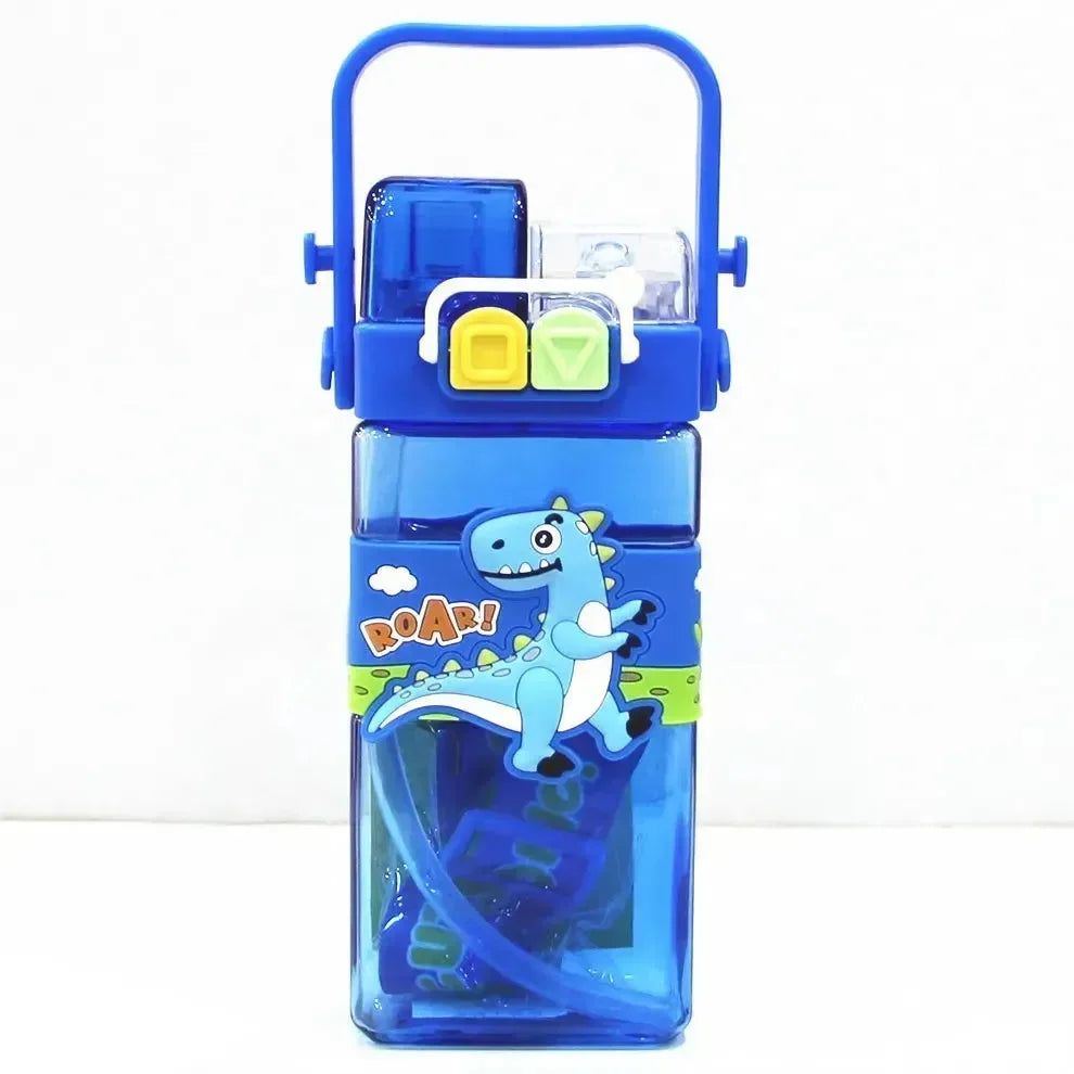 Sip 'n' Spout Cartoon Water Bottle (520 ml) - Bear Hugs