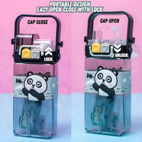 Sip 'n' Spout Cartoon Water Bottle (520 ml) - Bear Hugs