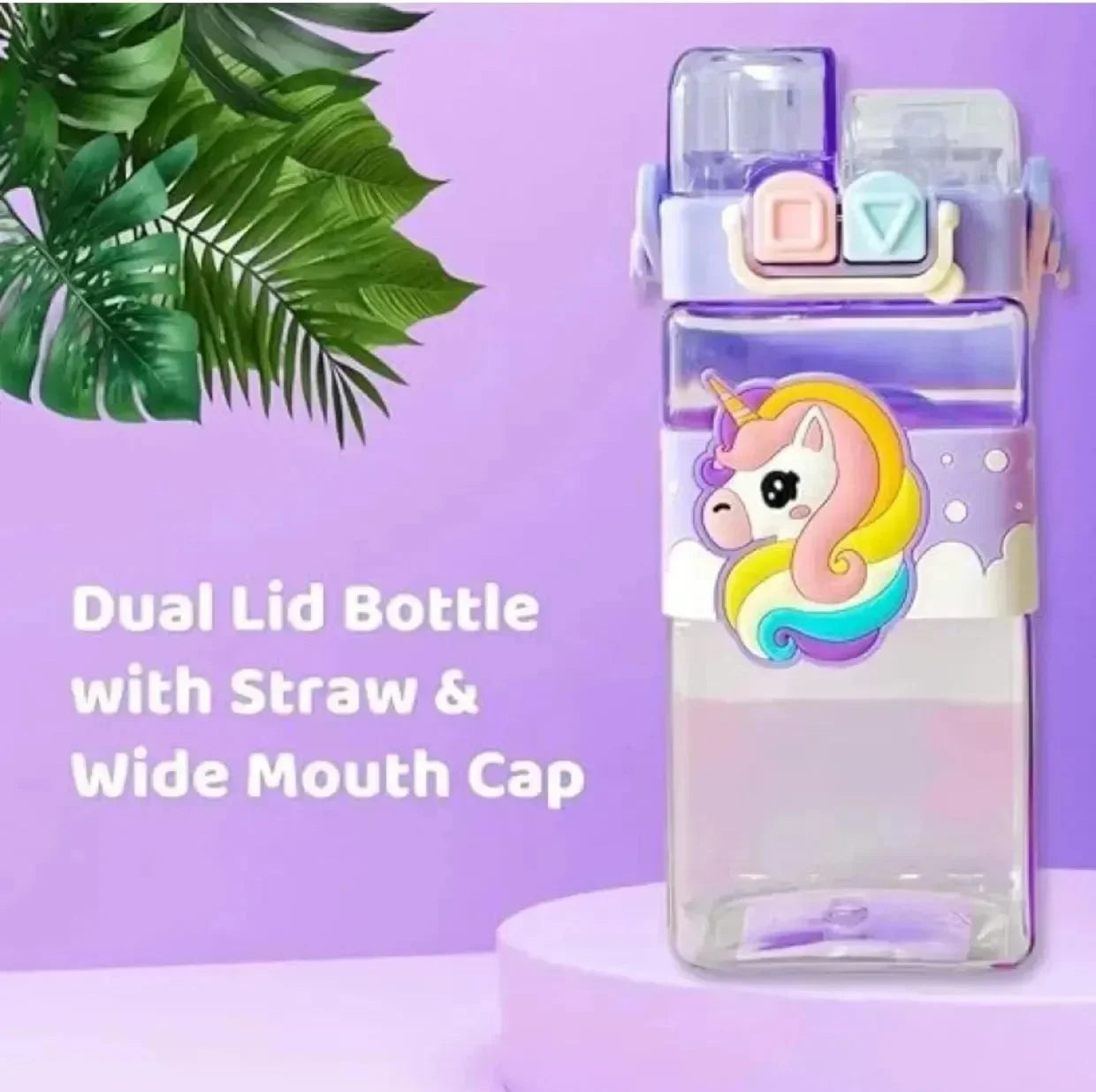 Sip 'n' Spout Cartoon Water Bottle (520 ml) - Bear Hugs