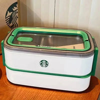 Siren's Stash Double-Layer Lunch Box - Bear Hugs