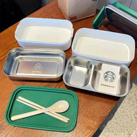 Siren's Stash Double-Layer Lunch Box - Bear Hugs