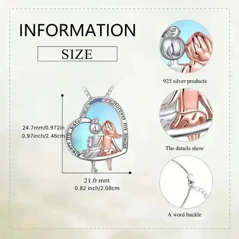 Sisters Bond Ring and Necklace - Bear Hugs