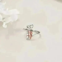 Sisters Bond Ring and Necklace - Bear Hugs