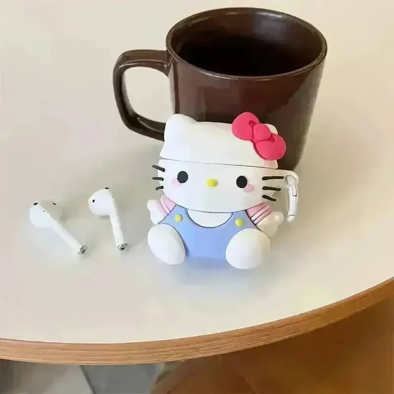 Sitting Hello Kitty Case (For Airpods) - Bear Hugs