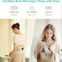 SKG Lower Back Massager and Heating Belt - Bear Hugs