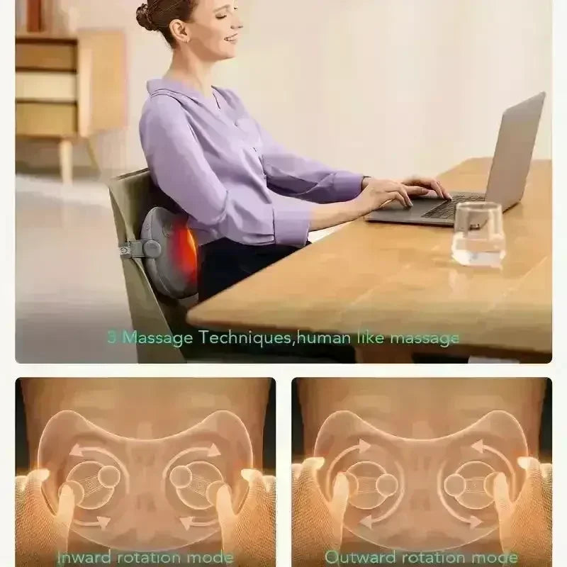 SKG Shiatsu Portable Back Massager - Bear Hugs