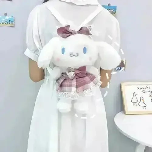 Skirted Cinnamoroll Plush Backpack - Bear Hugs