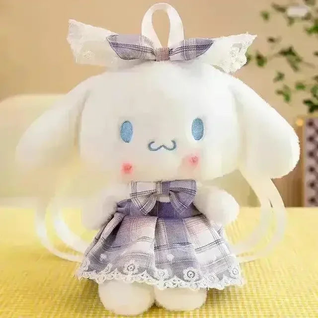 Skirted Cinnamoroll Plush Backpack - Bear Hugs