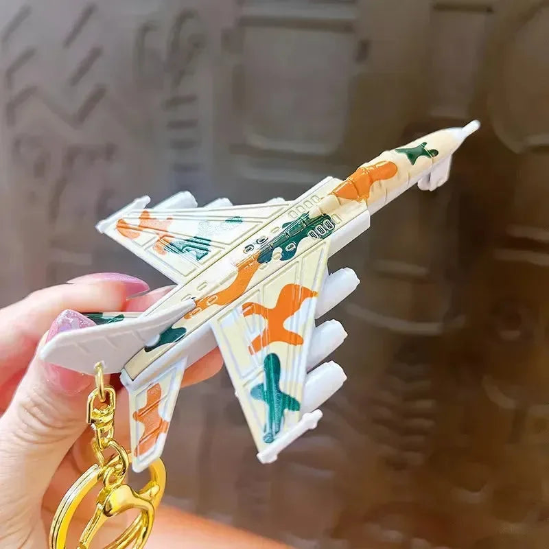 Skybound Simulation Fighter Plane Keychain - Bear Hugs