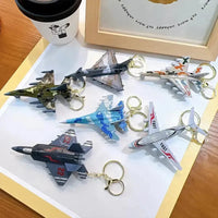 Skybound Simulation Fighter Plane Keychain - Bear Hugs
