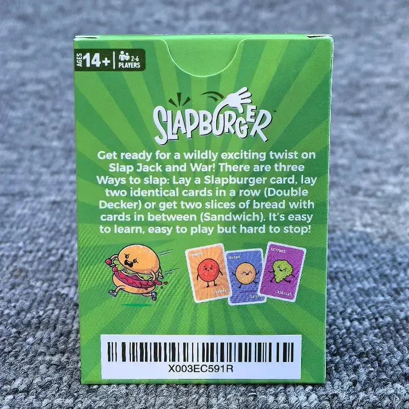 Slapburger Card Game - Bear Hugs