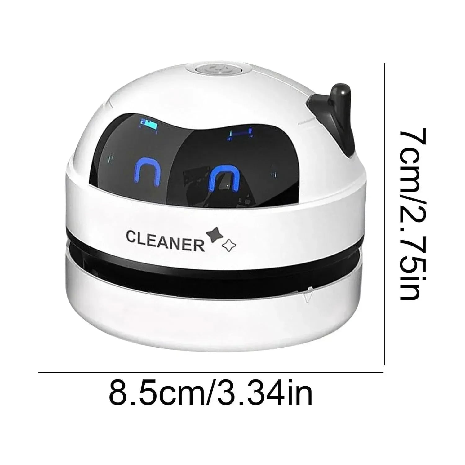 Sleek Sweep Mini Robot Vacuum Cleaner - Bear Hugs