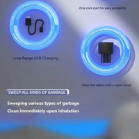 Sleek Sweep Mini Robot Vacuum Cleaner - Bear Hugs