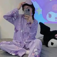 Sleep Ready Kuromi Pajama Set - Bear Hugs