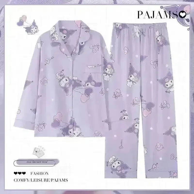 Sleep Ready Kuromi Pajama Set - Bear Hugs