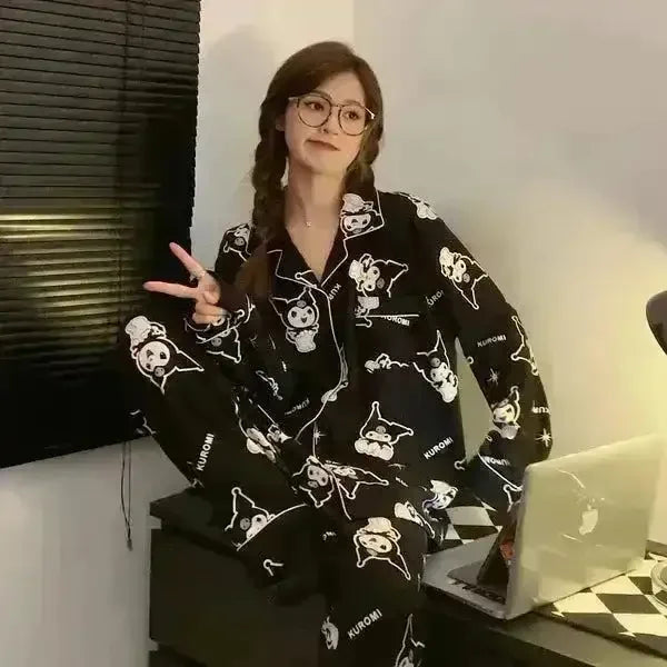 Sleep Ready Kuromi Pajama Set - Bear Hugs