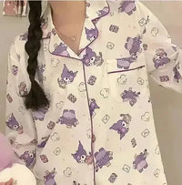 Sleep Ready Kuromi Pajama Set - Bear Hugs