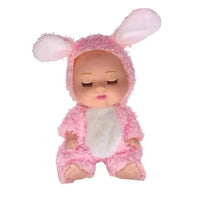 Sleeping Baby Girl Reborn Dolls (13 cm) - Bear Hugs