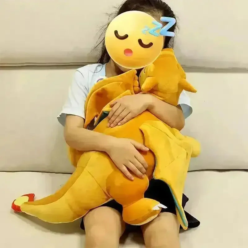 Sleepy Charizard Plushie (50 cm) - Bear Hugs
