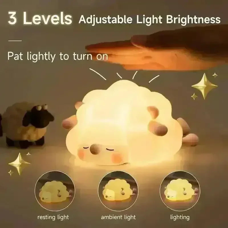 Sleepy Sheep Night Lamp - Bear Hugs
