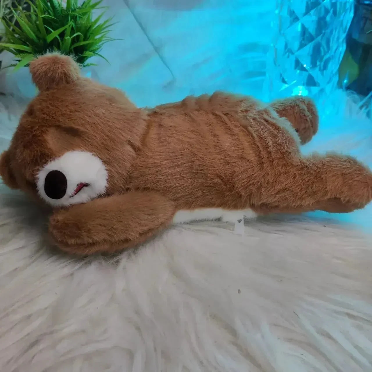 Sleepy Snuggles Breathing Teddy Bear - Bear Hugs