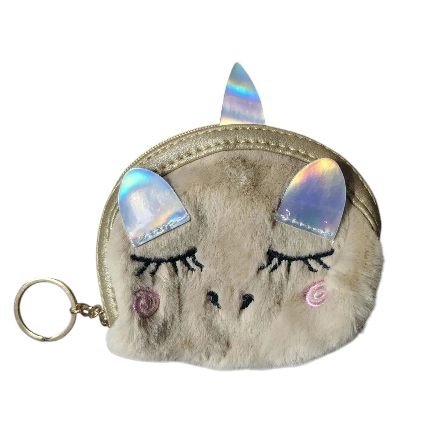 Sleepy Unicorn Plush Coin Pouch - Bear Hugs