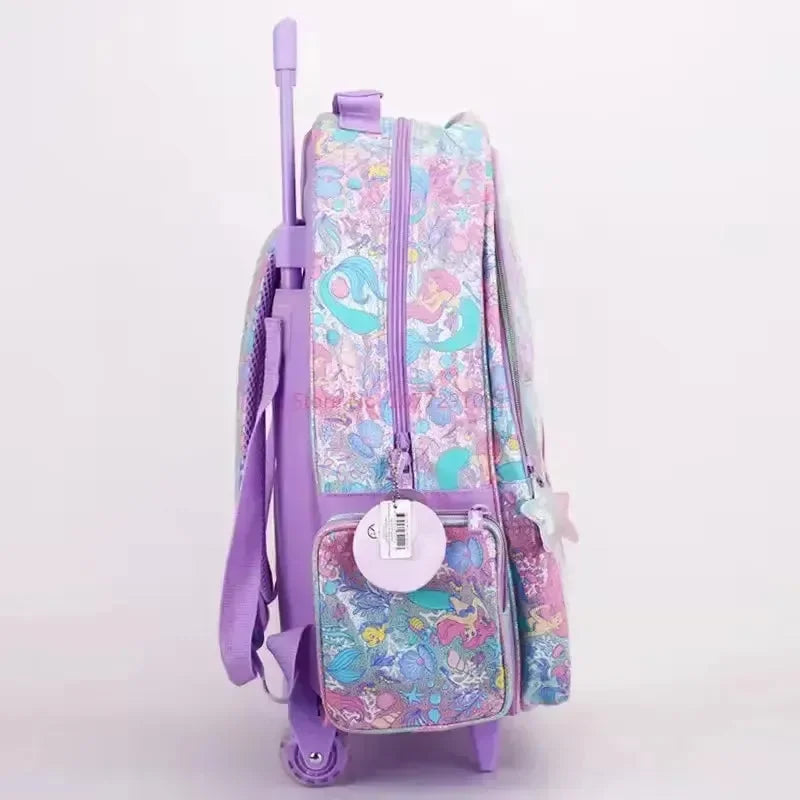 Smiggle All Stars Trolley Backpack - Bear Hugs