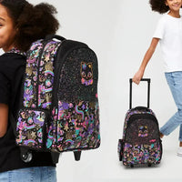 Smiggle All Stars Trolley Backpack - Bear Hugs