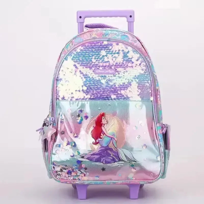 Smiggle All Stars Trolley Backpack - Bear Hugs