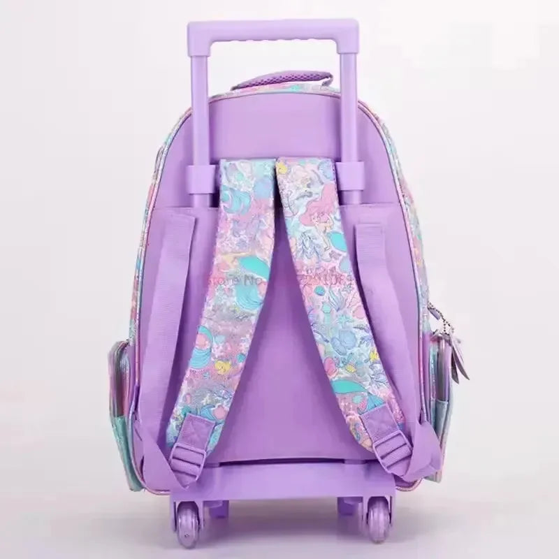 Smiggle All Stars Trolley Backpack - Bear Hugs