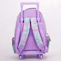 Smiggle All Stars Trolley Backpack - Bear Hugs