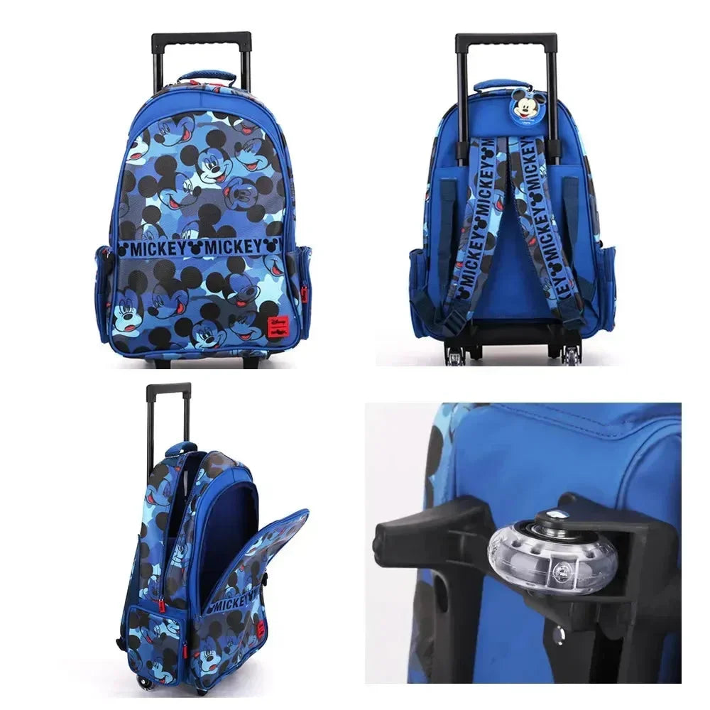 Smiggle All Stars Trolley Backpack - Bear Hugs