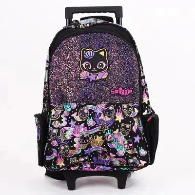 Smiggle All Stars Trolley Backpack - Bear Hugs