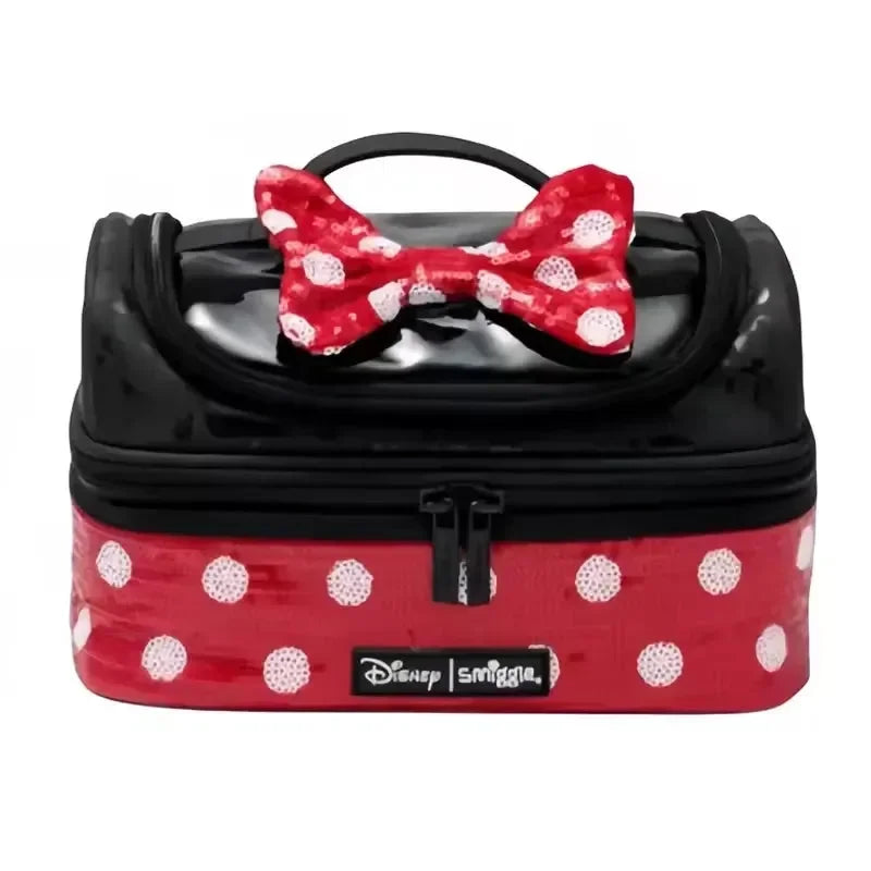 Red Minnie Smiggle Double Decker Lunch Bag For Kids