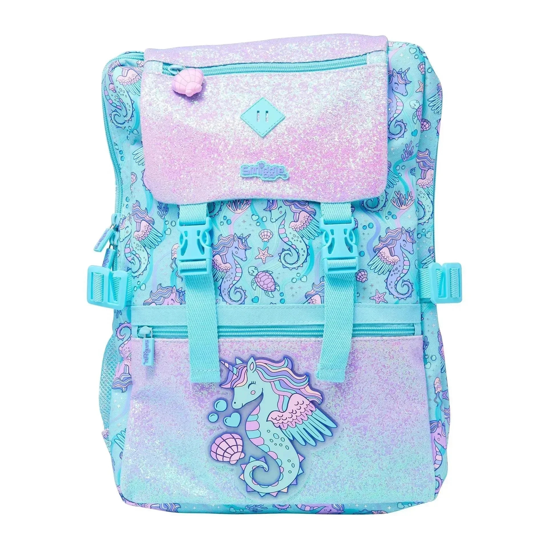 Smiggle Limitless Attach Foldover Backpack - Bear Hugs