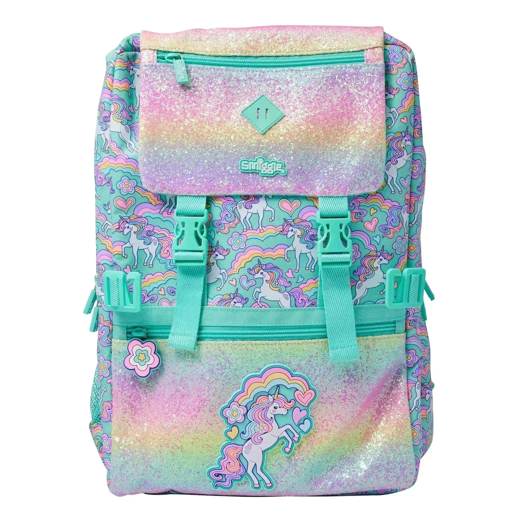 Smiggle Limitless Attach Foldover Backpack - Bear Hugs